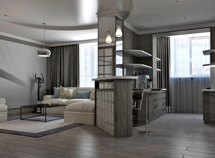 Квартира студия 40м2